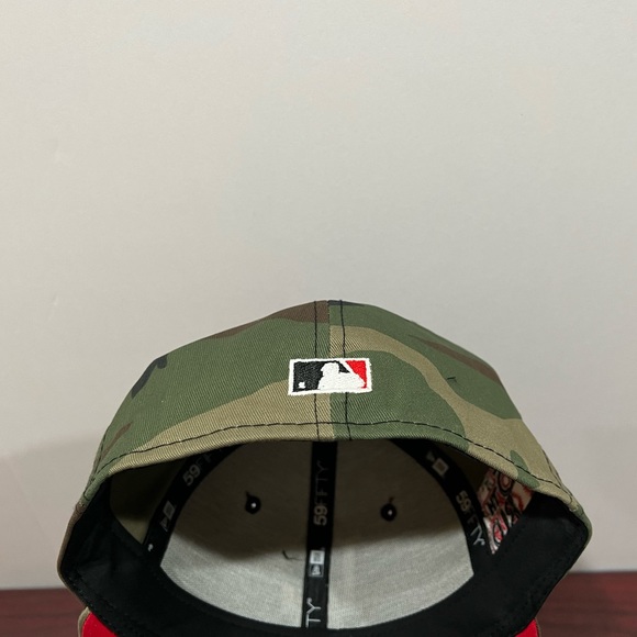 New Era, 59Fifty Fitted Hat, Los Angeles Dodgers, 75th World Series, Camouflage - Picture 5 of 10